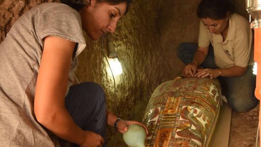 El descubrimiento de una tumba intacta ha sido uno de los grandes hallazgos recientes