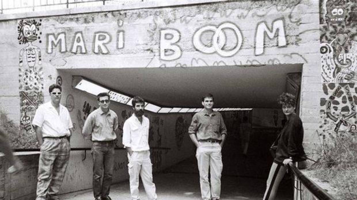 Detalle de Galería Mari Boom en 1985