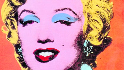 «Marilyn Naranja». de Andy Warhol