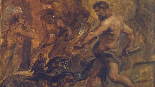 Uno de los bocetos de Rubens