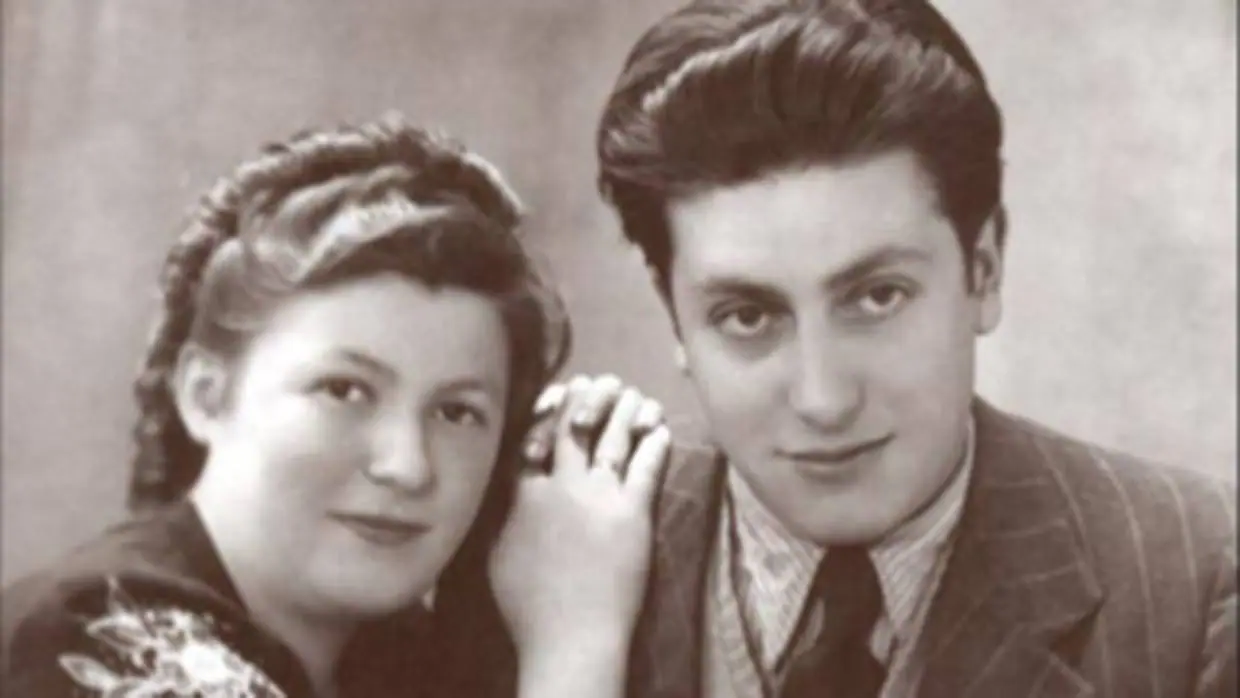 Paula y Klaus Stern, dos judíos que se casaron antes de ser deportados a Auschwitz. Se reencontraron tras 28 meses sin verse