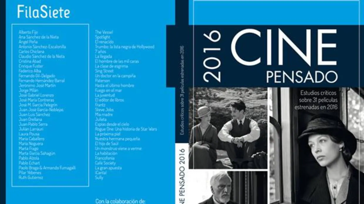 Cubierta y contracubierta del libro «Cine Pensado 2016»