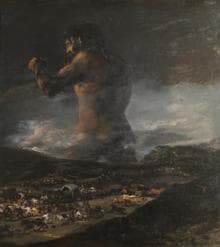 «El Coloso» de Goya
