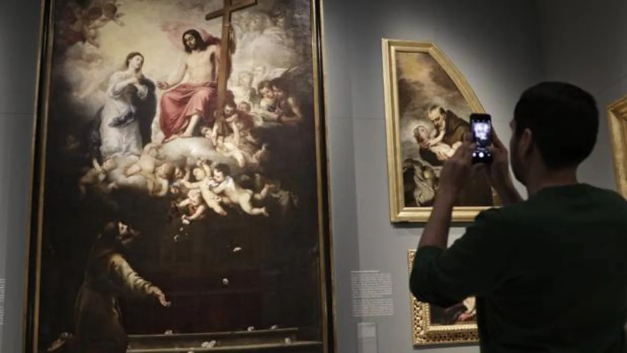 «Murillo y los Capuchinos de Sevilla» puede verse estos días en el Bellas Artes