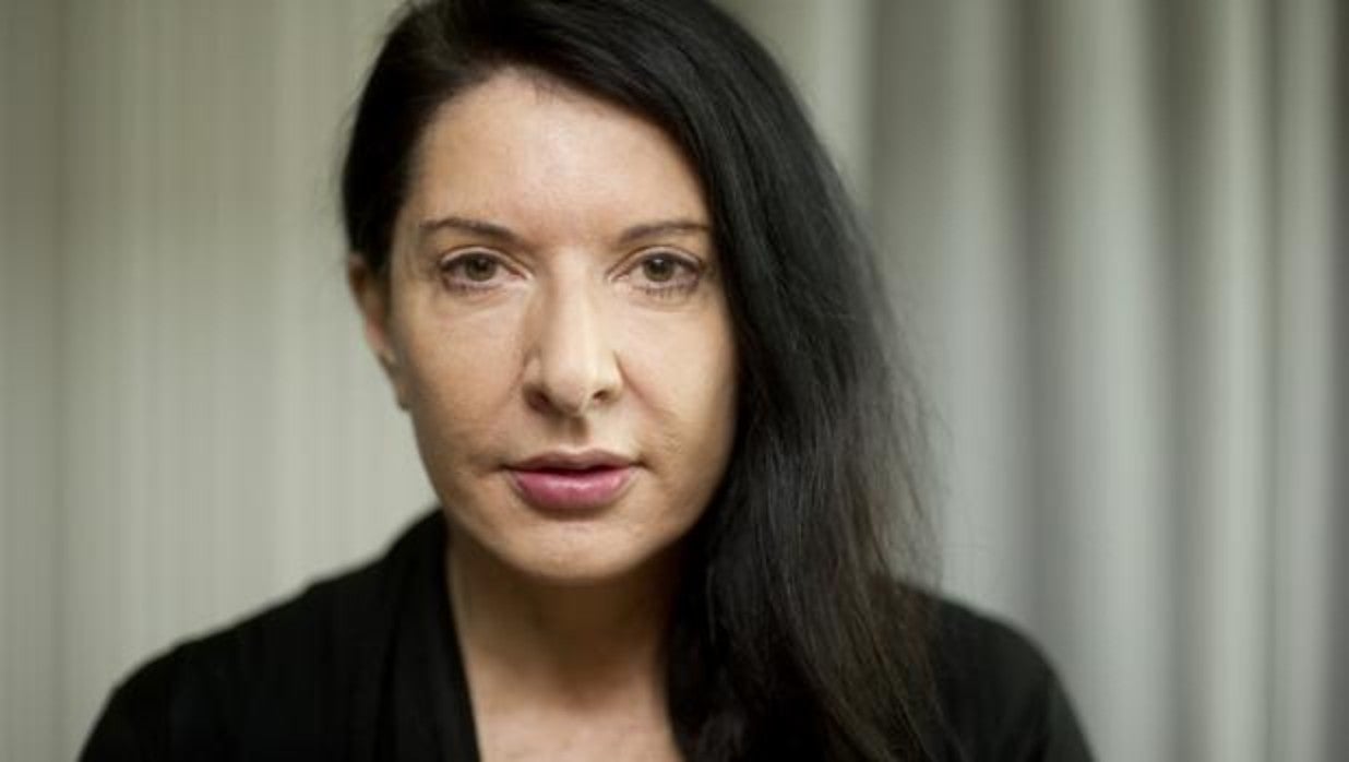 La artista Marina Abramovic