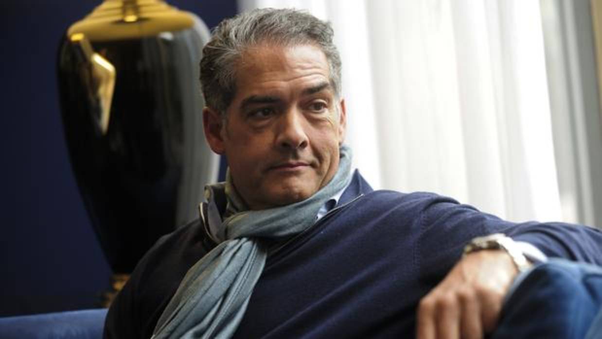 Philip Kerr, en una visita a Barcelona en 2015