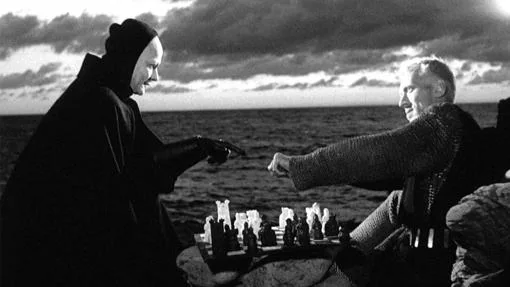 La partida de ajedrez con la muerte es lo más emblemático de esta cinta