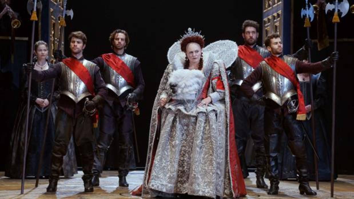 Una escena de la ópera «Gloriana», de Benjamin Britten, estrenada en el Teatro Real