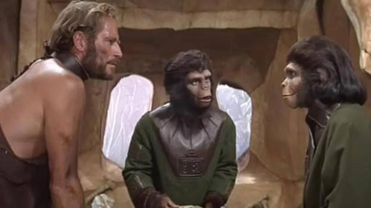 Fotograma de la película «El Planeta de los Simios»