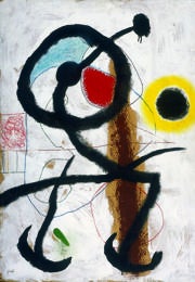 Obra de Miró del Museo de Israel