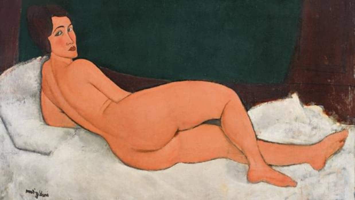 «Desnudo recostado», de Modigliani, que saldrá a subasta el 14 de mayo en Nueva York