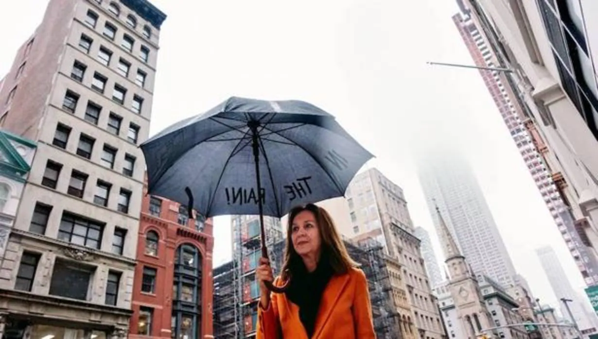 María Dueñas fue a Nueva York para documentarse