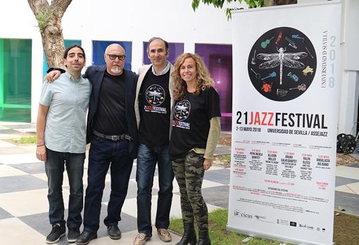 Todo listo para el el Festival de Jazz de la Hispalense