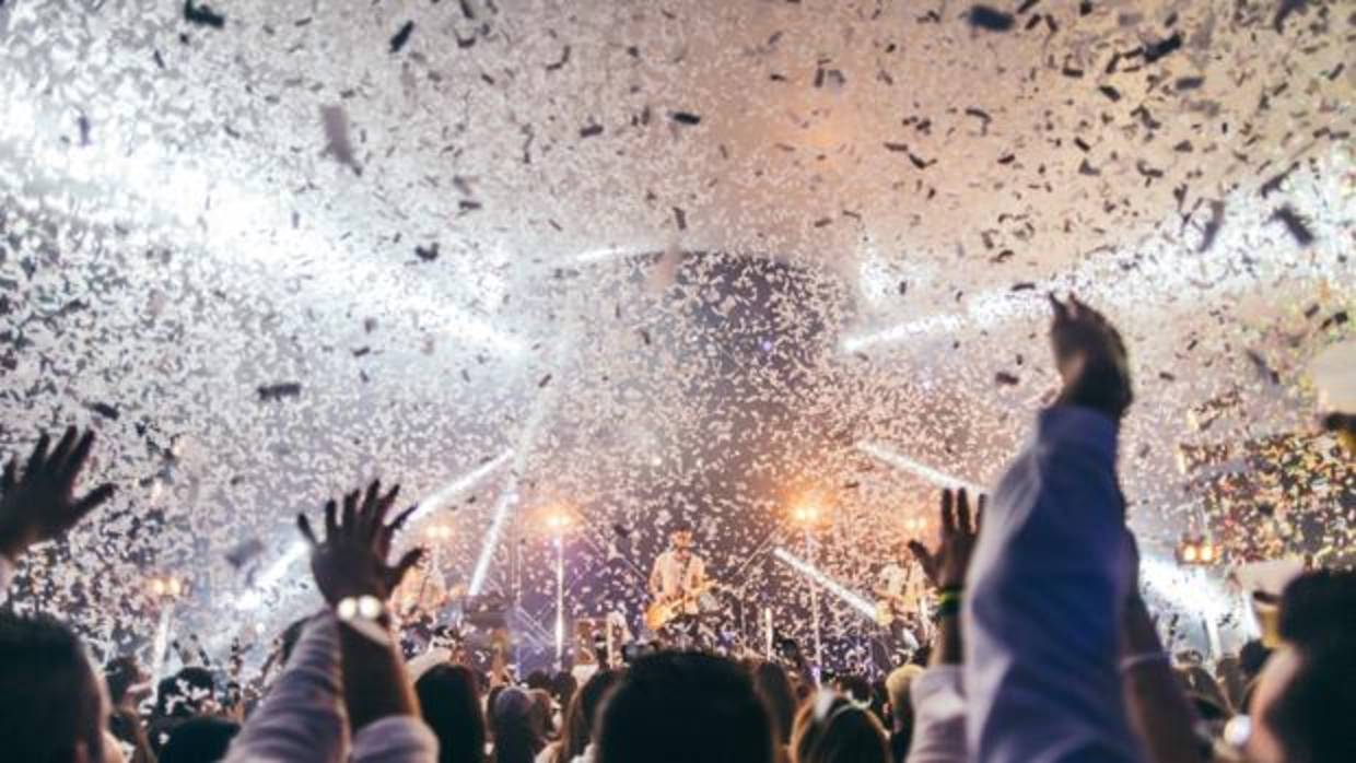 Un momento del concierto de Viva Suecia en la última noche del festival