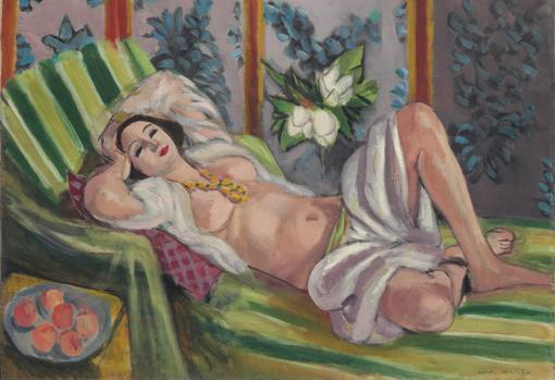 «Odalisque couchée aux magnolias», de Matisse