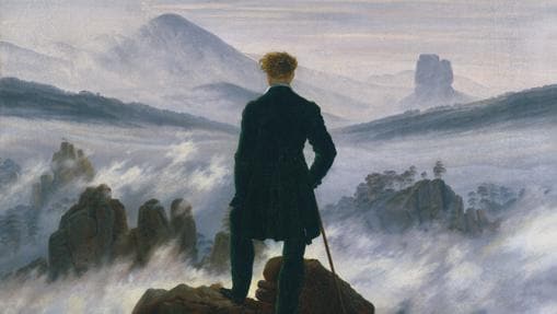 Caspar David Friedrich, «Wanderer above the Sea of Fog» (1817)