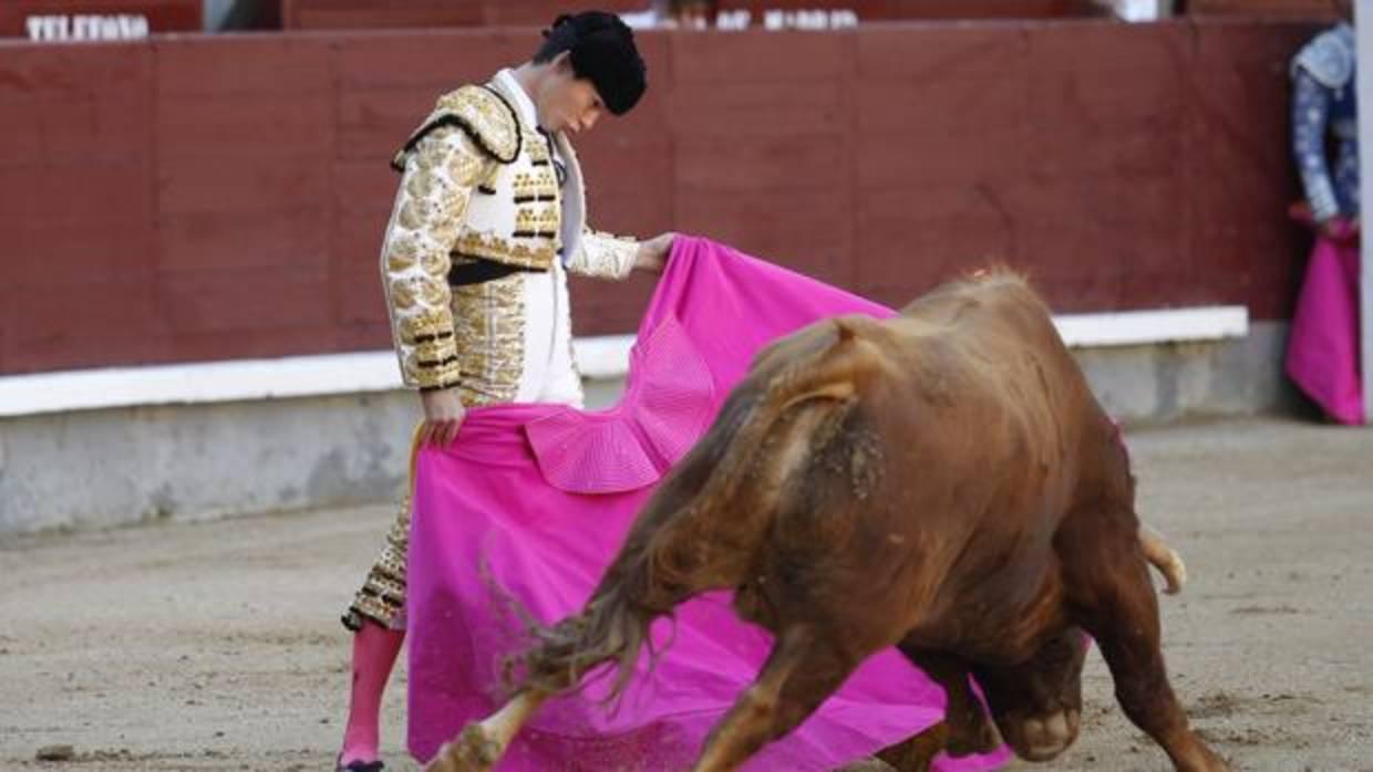 Manolo Vanegas, en Las Ventas, en una imagen de archivo