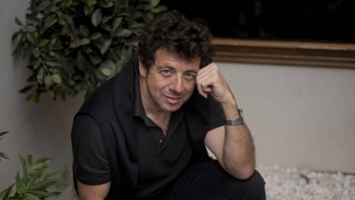 Patrick Bruel, durante su visita a Madrid, antes del concierto el 24 de mayo