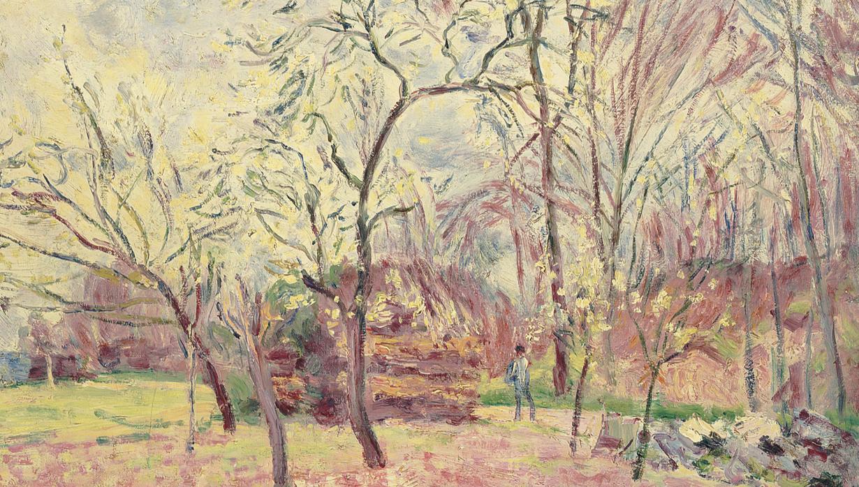 «Primer día de primavera de Moret», de Alfred Sisley