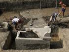El sarcófago descubierto en Serbia