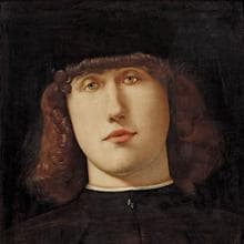 «Retrato de hombre joven» (h. 1500), de Lotto