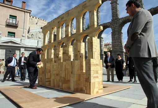 Inauguración del «Hay Festival» en Segovia en 2012