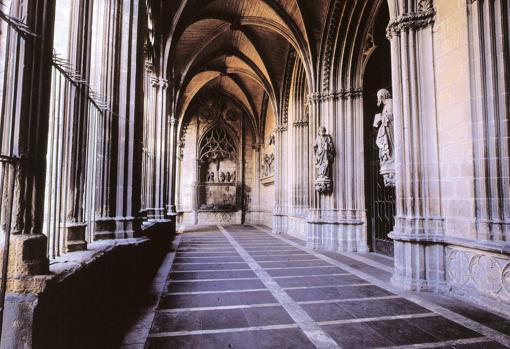 Claustro de la catedral de Pamplona