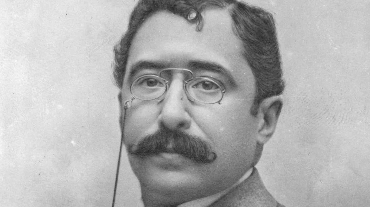 Retrato de Mariano de Cavia en 1899