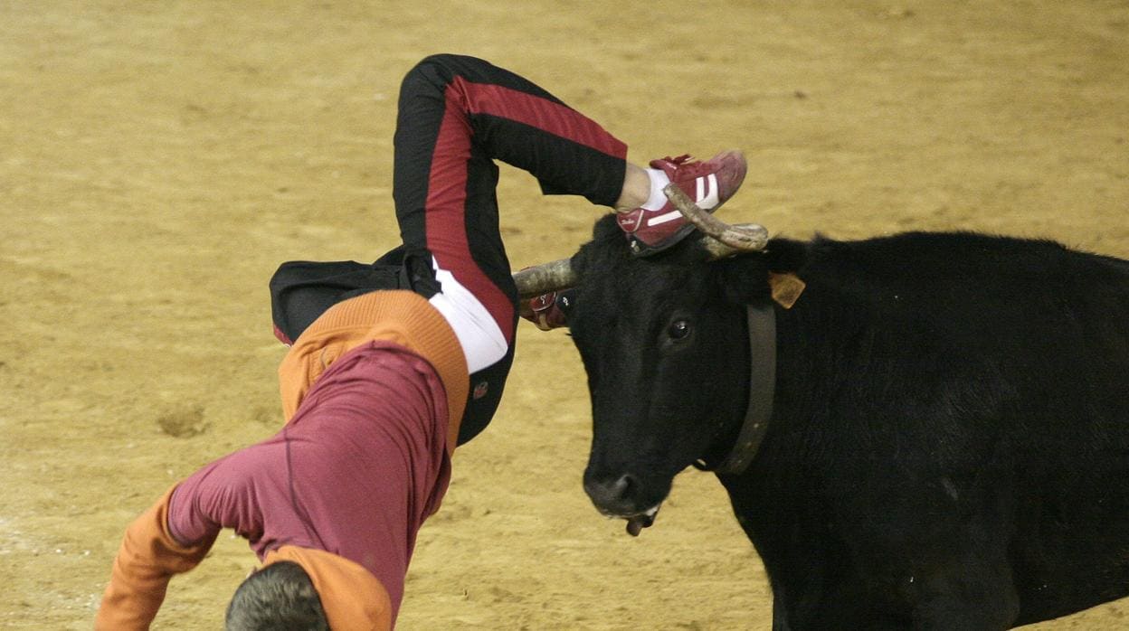 Imagen de archivo de un festejo popular en Aragón
