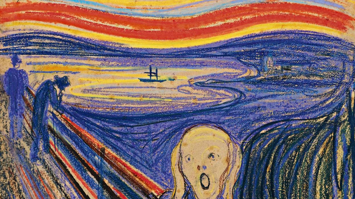 Un nuevo estudio apunta a que el cielo de «El Grito» de Munch se debe a un extraño fenómeno meteorológico