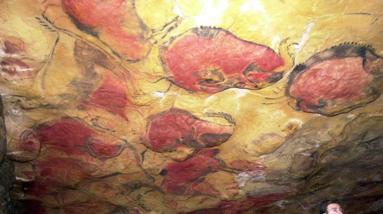 Imagen del interior de la Neocueva de Altamira