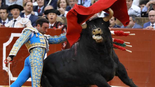 Enrique Ponce, sublime al son de «Suspiros de España» en Huesca