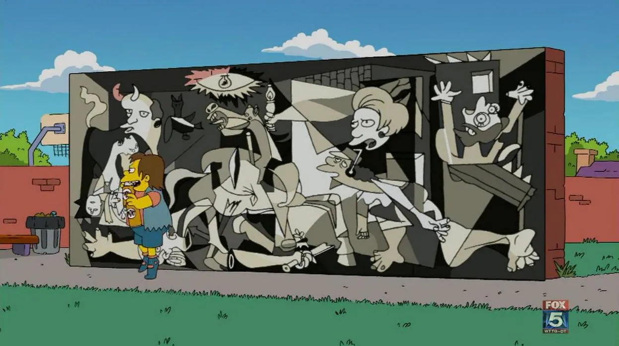 Antología viral del arte en «Los Simpson»: Picasso, Warhol, Monet...  ¿caíste en todos estos guiños?