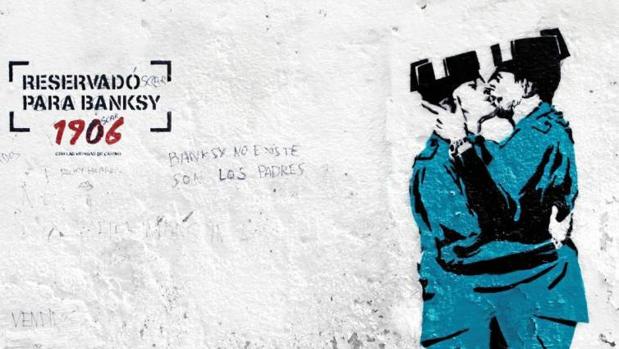 La web de Banksy niega que el grafiti de Ferrol sea de su autoría