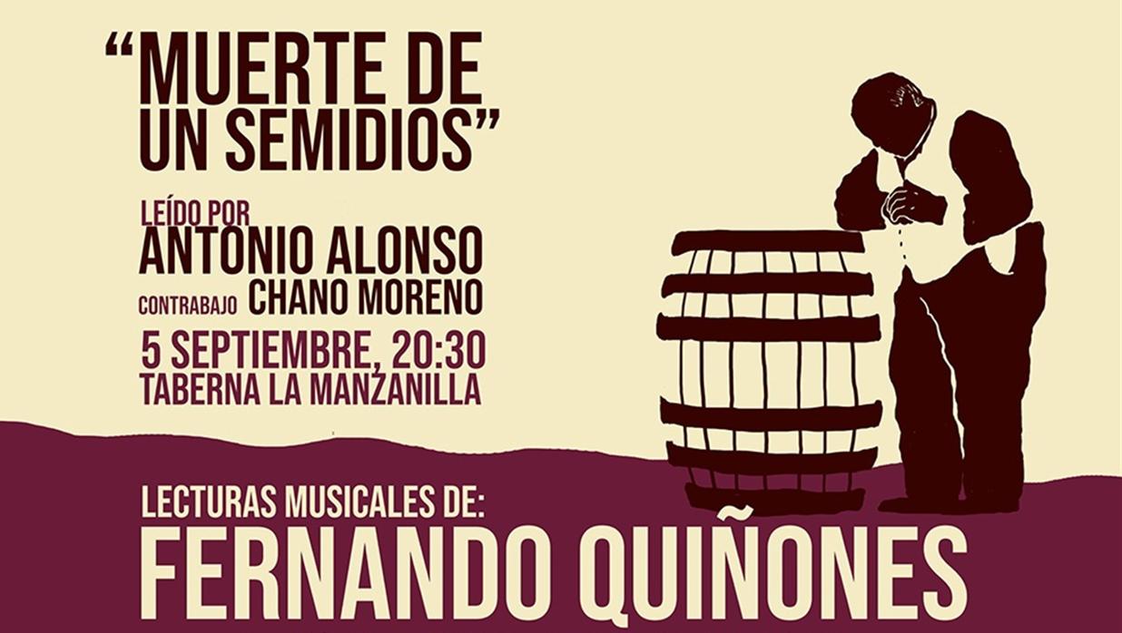 Continúan las Lecturas Musicales de Fernando Quiñones en la capital con &#039;Muerte de un semidios&#039;