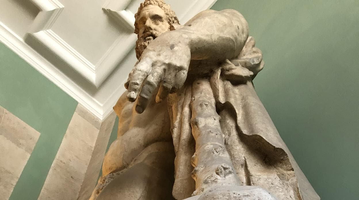 El Hércules Farnese, en la Real Academia de las Artes de San Fernando