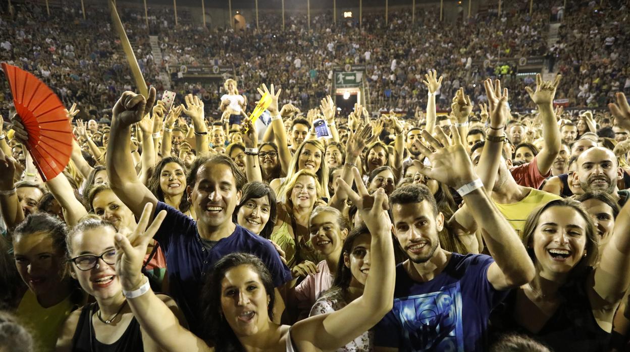 Público durante el concierto de David Bisbal el año pasado en Alicante