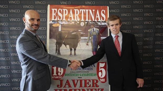 El sevillano Javier Jiménez y José Luis Peralta, fin de apoderamiento