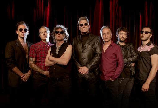 Igor Paskual, Mario Cobo, Yosu García, Loquillo, Laurent Castagnet, Lucas Albadalejo y Alfonso Alcalá