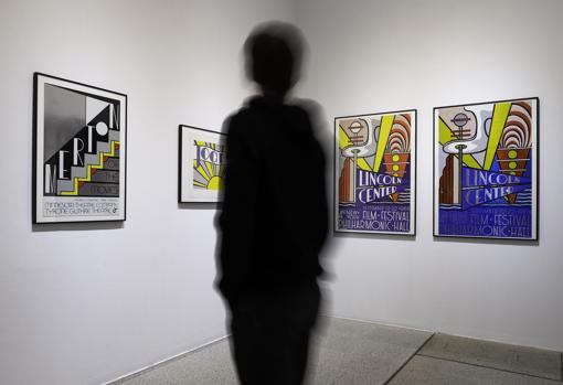 Imagen de la exposición de Lichtenstein en la Fundación Canal