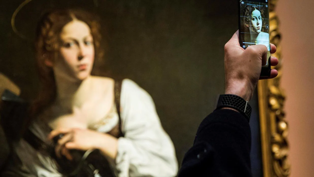 El Museo Thyssen-Bornemisza ha presentado el resultado de la restauración de «Santa Catalina de Alejandría», de Caravaggio