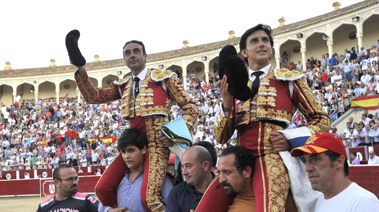 Enrique Ponce y Andrés Roca Rey