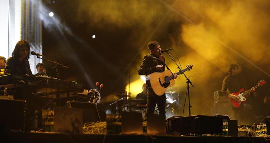 Dorian, durante un concierto en Sevilla