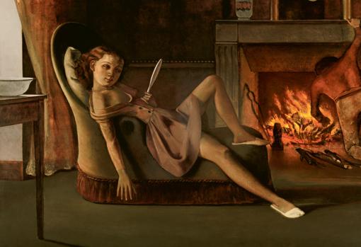 «Los buenos tiempos» (1944-46), de Balthus. Hirshhorn Museum and Sculpture Garden, Smithsonian Institution, Washington