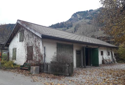 Exterior del taller de Balthus en Rossinière