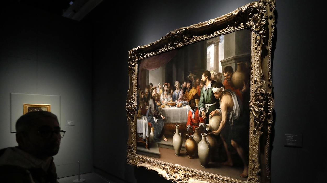 «Las bodas de Caná», cuadro de Murillo que puede disfrutarse en el Bellas Artes