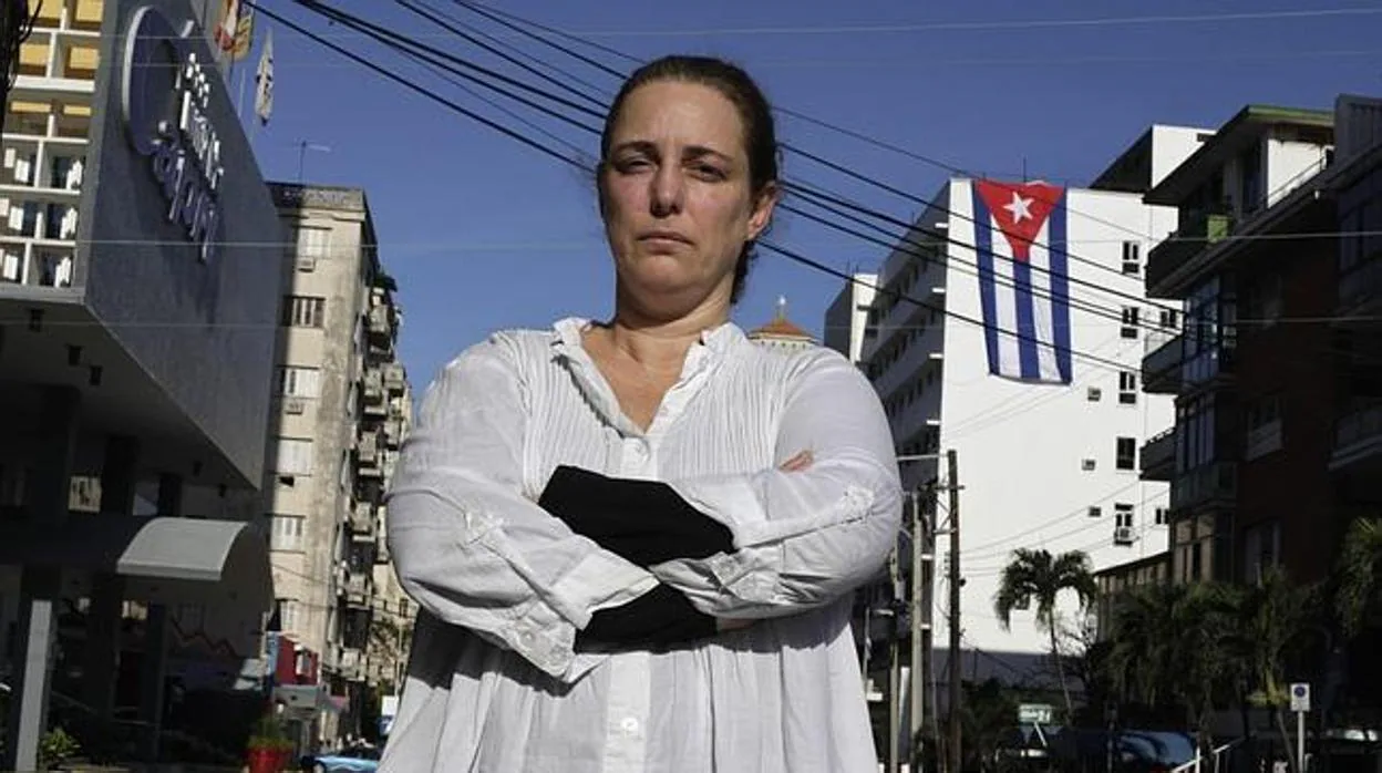 Tania Bruguera en La Habana en 2015