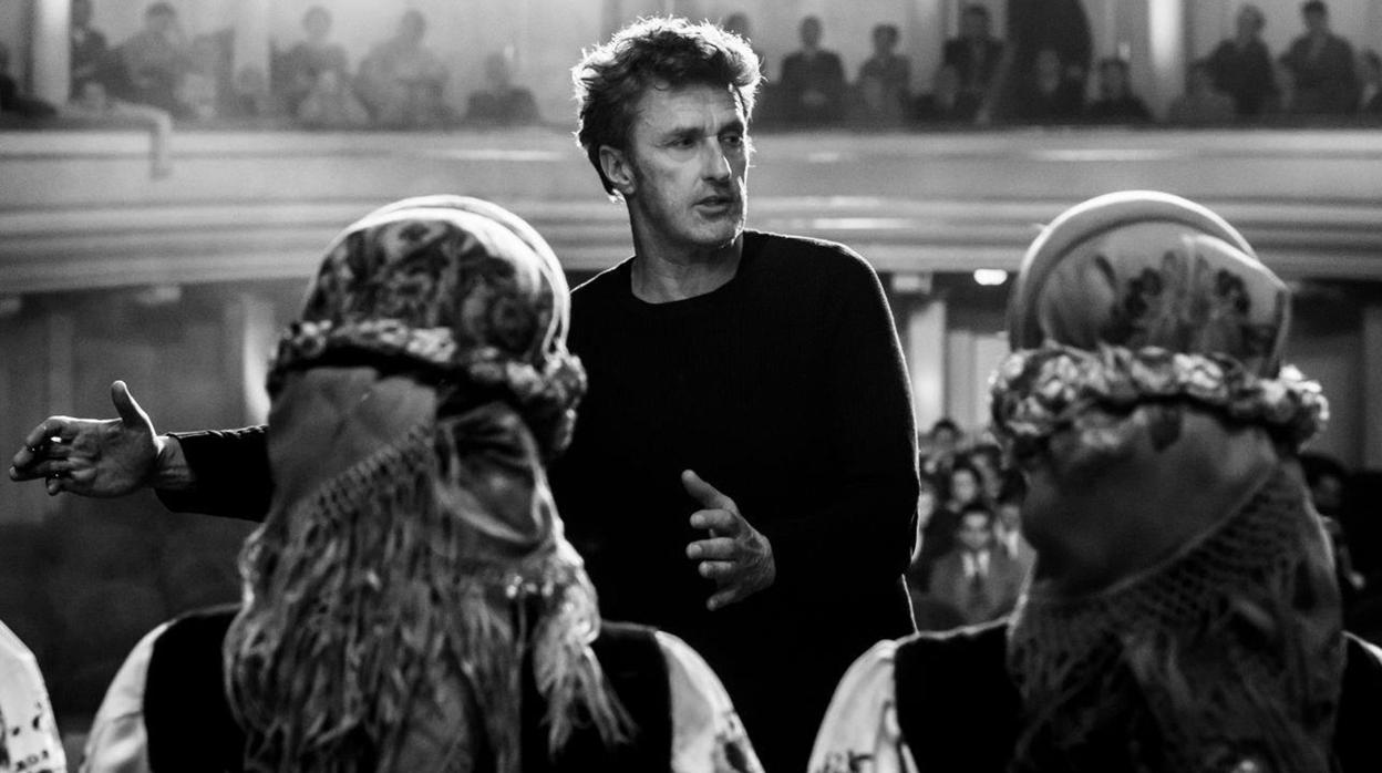 El director polaco Pawel Pawlikowski durante el rodaje de «Cold War»