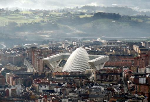 Palacio de Congresos de Oviedo, diseñado por Calatrava