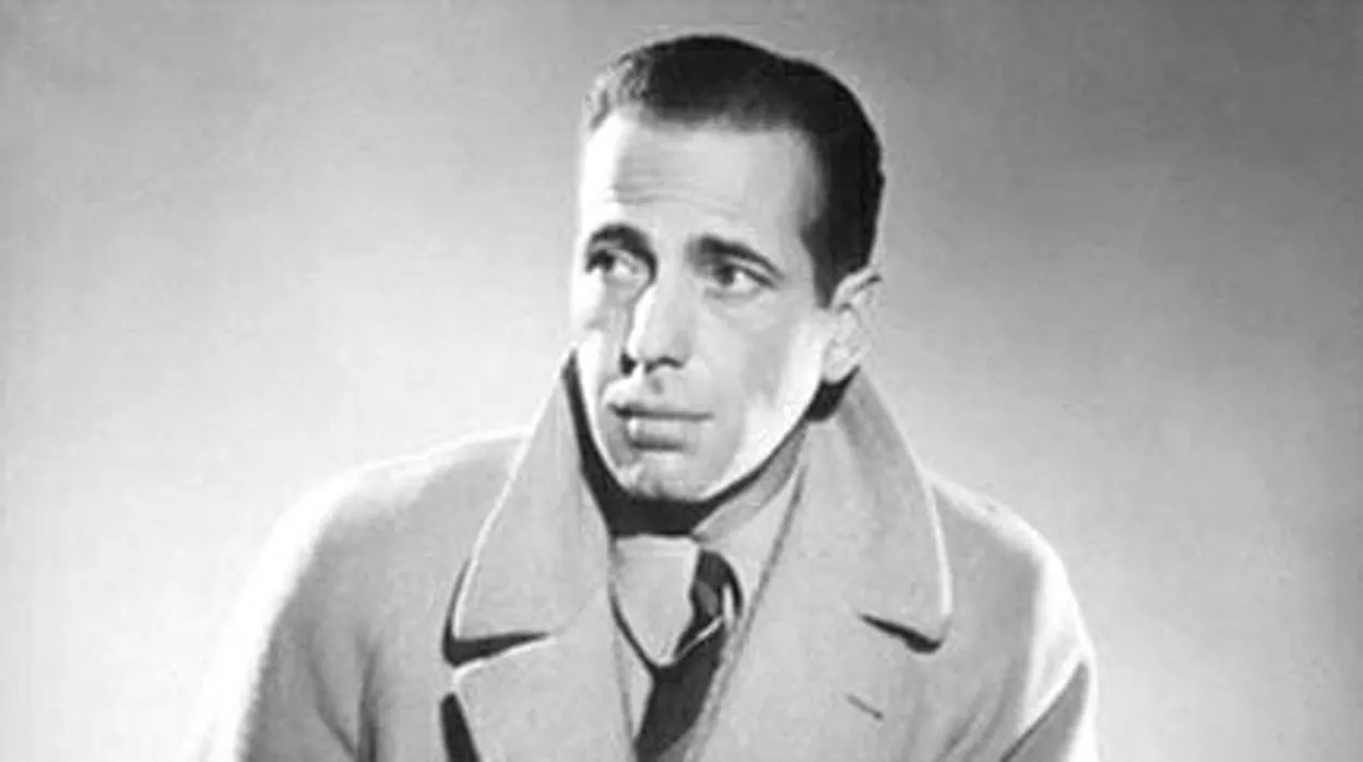 El actor Humphrey Bogart